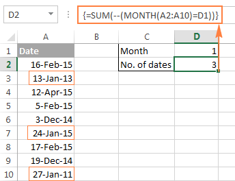 Using the double unary operator in Excel array formulas